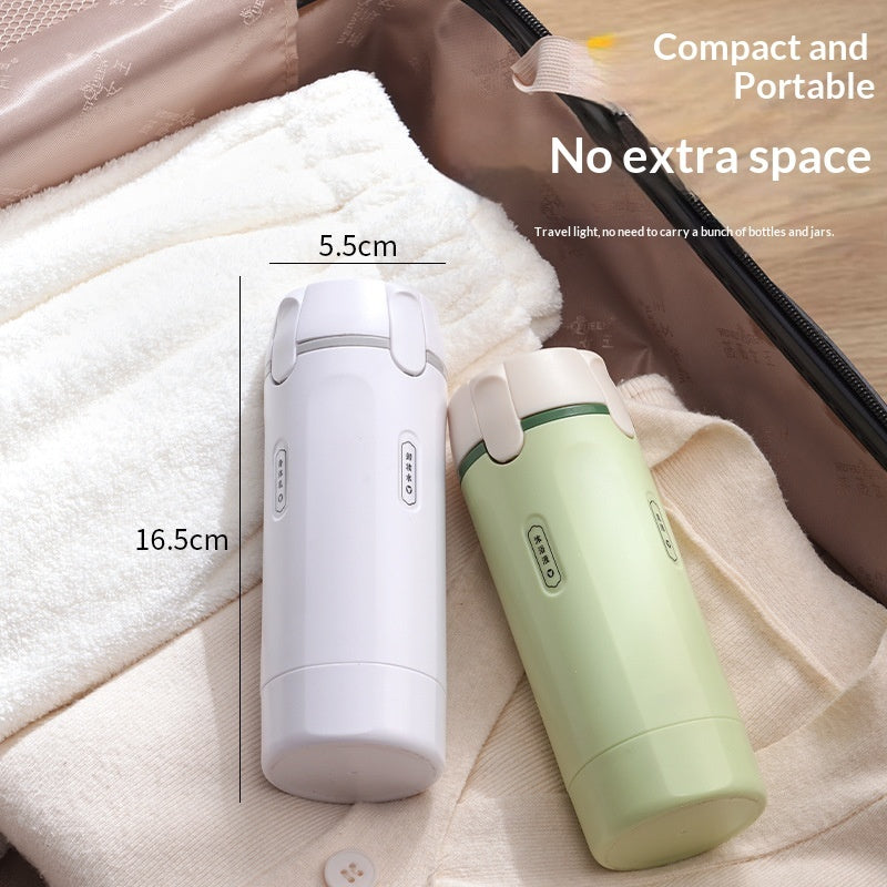 4-i-1 Reseflaska – Läckagesäker behållare för schampo, balsam & lotion